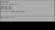 Strike II for IBM PC/Compatibles - Change any of these settings?