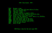 World Class Chess for IBM PC/Compatibles - Help screen.