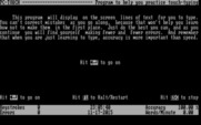 Skill Builders for IBM PC/Compatibles - Practice for touch typing instructions.
