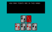 Cribbage for IBM PC/Compatibles - A practice mode to help in scoring is included.