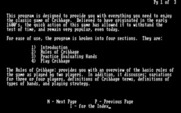 Cribbage for IBM PC/Compatibles - About this program, part 1.