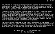 Cribbage for IBM PC/Compatibles - You can view instructions on how to play cribbage.