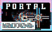 Portal for IBM PC/Compatibles - Title screen.