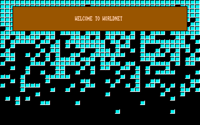 Portal Amiga Screenshot: Welcome to Worldnet!