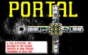 Portal for Amiga - Title screen.