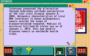 Portal for Amiga - Reading a portion of the story...