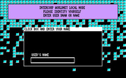 Portal for Amiga - First, enter your name...