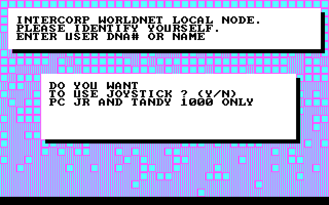 Portal IBM PC/Compatibles Screenshot: Game options.
