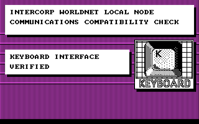 Portal IBM PC/Compatibles Screenshot: The game begins.