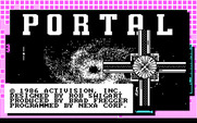 Portal for IBM PC/Compatibles - Title screen.