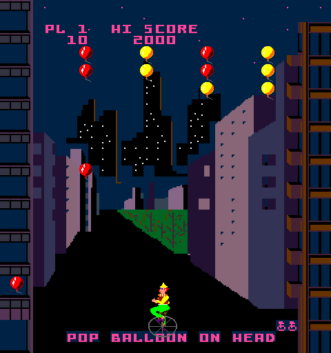 Kick Arcade Screenshot: Game start.