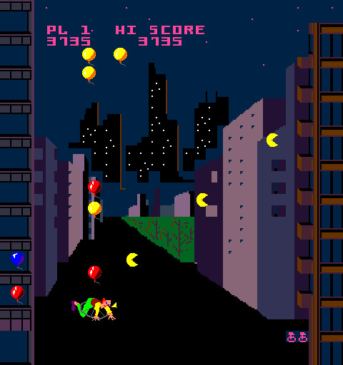 Kick Arcade Screenshot: Crash! I dropped all of my balloons...