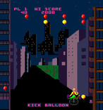Kick for Arcade - Attempting to kick a balloon...