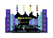 Kick for Commodore 64 - Title screen.
