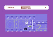 Paradroid for Commodore 64 - Game start.
