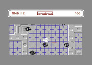 Paradroid for Commodore 64 - Surrounded by hostile robots!