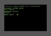 Adventure Pak for Commodore 64 - Cavern of Riches - The game begins here.