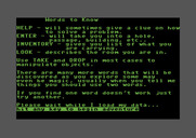 Adventure Pak for Commodore 64 - Cavern of Riches - Here's a few hints before you get started.