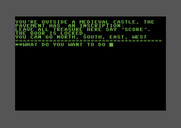 Adventure Pak for Commodore 64 - Sorcer's Castle - Outside a castle.