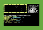 Space Games for Commodore 64 - Trek 64 - Ships log.