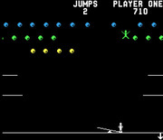 Clowns for Arcade - Flying through air to get the balloons...