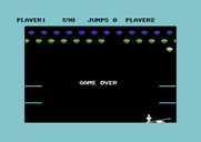 Clowns for Commodore 64 - Game over.