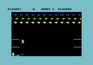 Clowns for Commodore 64 - Game start.