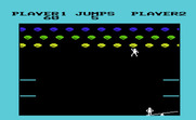 Clowns for Commodore VIC-20 - Reaching for balloons.