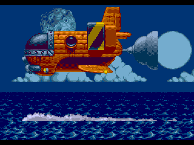 Puggsy Amiga Screenshot: Introduction sequence.