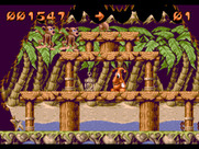 Puggsy for Amiga - Watch out for monkeys here.