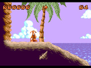 Puggsy for Amiga - Game start.