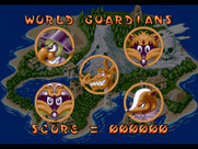 Puggsy for Amiga - Here are the guardians found in the next world.