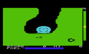 Jupiter Lander for Commodore VIC-20 - Crash! Don't land too fast or miss the safe landing area...