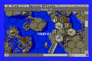 Full Metal Planet for Apple IIgs - Beginning turn 3.