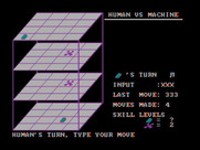 Quad for IBM PC/Compatibles - Human vs. the computer.