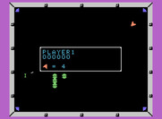 Omega Race for ColecoVision - Game start.