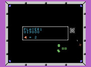 Omega Race for ColecoVision - Crash! I've been hit...