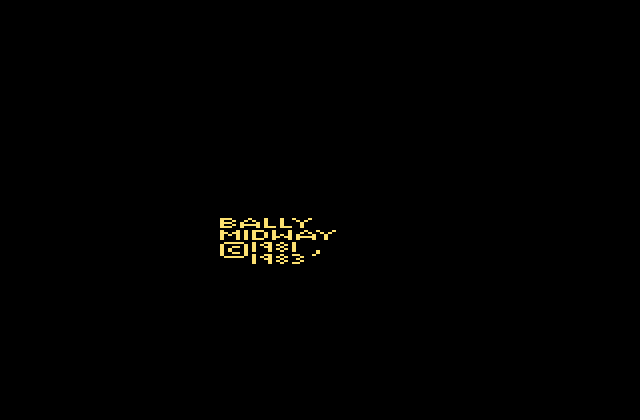Omega Race Atari 2600 Screenshot: Starting screen.