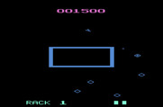 Omega Race for Atari 2600 - Firing at opponents.