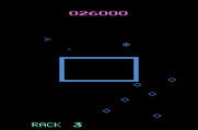 Omega Race for Atari 2600 - The third level begins.