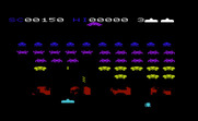 VIC Avenger for Commodore VIC-20 - Shoot the saucer for bonus points.