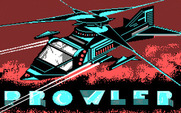 Prowler for IBM PC/Compatibles - Title screen.