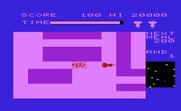 Radar Ratrace for Commodore VIC-20 - Eeek! A red mouse caught me!