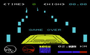 Midnight Drive for Commodore VIC-20 - Game over.