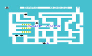 Raid on Fort Knox for Commodore VIC-20 - Game over.