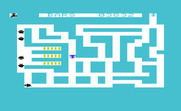 Raid on Fort Knox for Commodore VIC-20 - The gold is now well guarded.