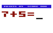 Speed Math / Bingo Math for Commodore VIC-20 - Quick, what's the answer?
