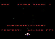 Gyruss for Atari 8-bit - A perfect score!