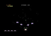Gyruss for Commodore 64 - Chance stage.
