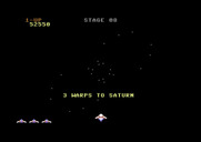 Gyruss for Commodore 64 - 3 more warps to Saturn...